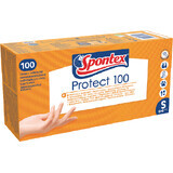 Spontex disposable gloves Protect S 100 pcs