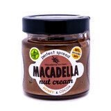 Macadamianotencrème, macadella met cacao en honing, 180 g, Macadamia