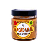 Crunchy macadamia nut cream - medium roasted, 180 g, Macadamia