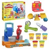 Set plastilina Banc de lucru cu scule, +3 ani, Play Doh