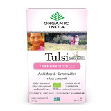 Tulsi Sweet Rose Antistress Tea, 18 sachets, Inde biologique