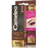 Crema per sopracciglia Cameleo, Marrone 4.0, 15 ml, Delia Cosmetics