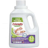 Detersivo per bucato per neonati, con lavanda e camomilla, 1567 ml, Friendly Organic