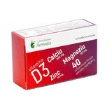 Ca + Mg + Zn + Vitamin D3, 40 Tabletten, Remedia