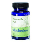 Capsule 100% erbe per madri che allattano More milk plus, 60 capsule, Motherlove Herbal