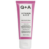 Maschera gel idratante con vitamina A, C ed E, 75 ml, Q+A