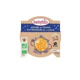 Menù pastinaca gratinata e zucca Drome, 260 gr, Babybio