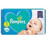 Pañales New Baby No. 1, 2-5 kg, 43 piezas, Pampers