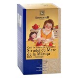 Té de frutas y especias Strudel de manzana de la tía, 18 bolsitas, Sonnentor