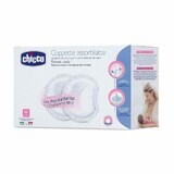 Chicco Coppette Assorbilatte con Antibatterico Extra Comfort, 60 Pezzi