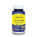 Vitamina K2 MK7 naturale 120mcg, 30 capsule, Herbagetica