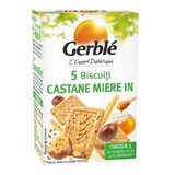 Biscotti con miele e farina di castagne mini pack, 50g, Gerble