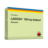 Lagosa 150 mg, 25 confetti, Worwag Pharma