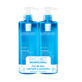 Confezione Gel Doccia Lenitivo e Protettivo Lipikar, 750 ml + 750 ml, La Roche-Posay