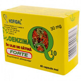 Coenzima Q10 nell'olio di olivello spinoso Forte 30 mg, 40 capsule, Hofigal
