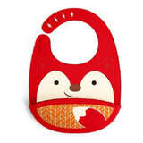 Zoo Fox Silicone Slabbetje, Skip Hop