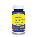 Detrix Forte Vitamin D3 5000IU, 30 capsules, Herbagetica