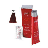 Tintura per capelli permanente Vitality's Art Absolute con ammoniaca Red Marvel 7.64 100ml