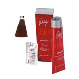 Tintura per capelli permanente Vitality's Art Absolute con ammoniaca 7/4 Biondo rossastro 100ml