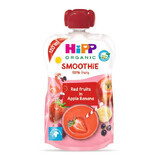 Smootie with red fruits, apples and bananas, 120 ml, Hipp