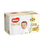 Pannolini Elite Soft, n. 4, 8-14 kg, 120 pezzi, Huggies