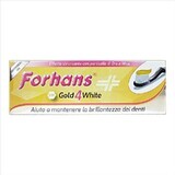 Forhans Gold4White Dentifricio Gel Effetto Sbiancante 75 ml