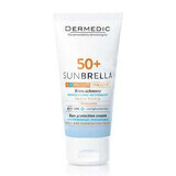 Crema solare protettiva SPF 50+ per pelle mista-grassa a tendenza acneica Sunbrella, 50 g, Dermedic