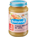 Babylove Menù Pesca con Frutto della Passione e Mela ECO,5+, 190 g