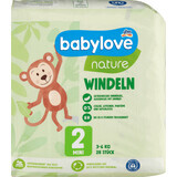 Babylove nature Eco Windel Nummer 2, 28 Stück