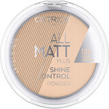 Catrice All Matt Plus Shine Control cipria compatta 028 Honey Beige, 10 g