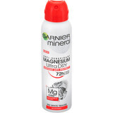 Garnier Mineral Deodorant Spray Magnesium, 150 ml