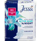 Jessa Absorbent forma attiva notturna, 10 pz