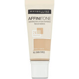 Fondotinta Maybelline New York Affinitone 24 Beige dorato, 30 ml