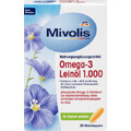 Mivolis Omega-3 Leinsamenöl 1000 Kapseln, 30 Stück