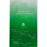 Artemisia Green Vital Energy Maschera in tessuto completa - Maschera viso idratante con effetto calmante, AXIS-Y, 27ml
