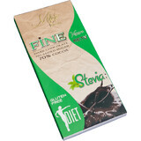 Cioccolato fondente dietetico dolcificato con Stevie, 70% cacao, 80 g, Milete