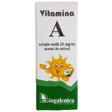 Soluzione oleosa di vitamina A - 10 ml, Biogalenica