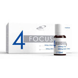 4 Focus 250mg L-teanina, 200mg caffeina, 18 fiale, Pro Nutrition