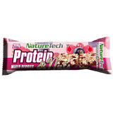 Barretta energetica con il 21% di proteine, frutti di bosco e noci Proteine ​​noci, 45 g, Nature Tech
