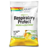 Protezione respiratoria HerbaLozenge Lemon Honey Succhietto Solaray gocce per la gola, 18 pezzi, Secom