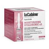 Fiale ialuroniche Flash Hair Moisture, 7 fiale x 5 ml, La Cabe