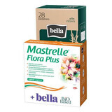 Mastrelle Flora Plus, 10 capsule vaginali, Fiterman Pharma + Assorbenti giornalieri normali a base biologica, 28 pezzi, Bella