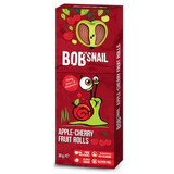 Rotolo naturale di mele e ciliegie, 30 g, Bob Snail