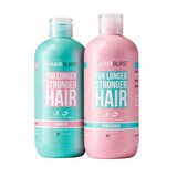 Set shampoo e balsamo per rinforzare e accelerare la crescita dei capelli, 2 x 350 ml, Hairburst