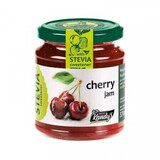 Confettura di ciliegie dolcificata con Stevia, 370 g, Kandy's