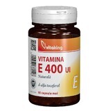 Vitamina E naturale, 400 UI, 60 capsule, Vitaking