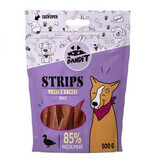 Mr. Bandit Strips Snack all'anatra per cani, 500 g