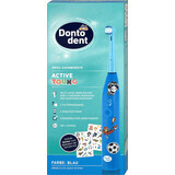 Dontodent Spazzolino con batterie Active Young blu, 1 pz