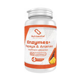 Enzimi digestivi, Enzimi+ Papaya&Ananas, 60cps, Nutrisential®