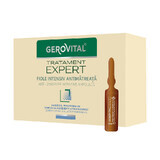 Fiale antiforfora intensive Gerovital Treatment Expert, 10 fiale x 10 ml, Farmec